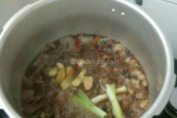 牛肉炖豆腐的做法图解3