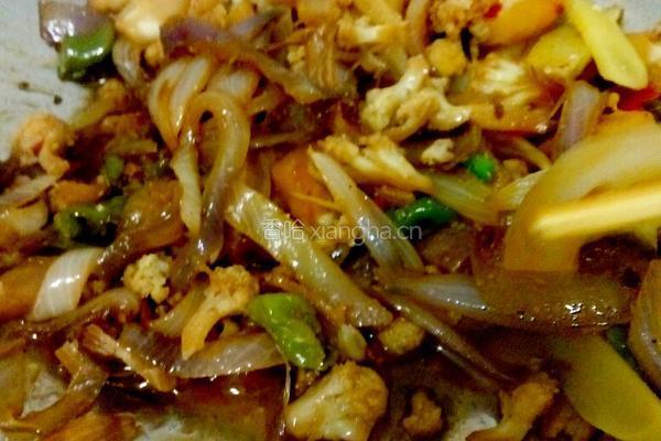 干锅花菜的做法图解14