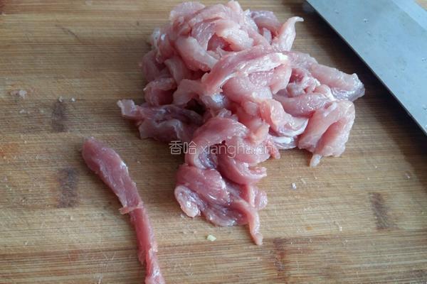 糖醋瘦肉的做法图解2