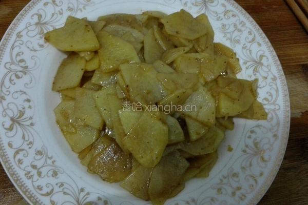 孜然土豆片的做法图解3