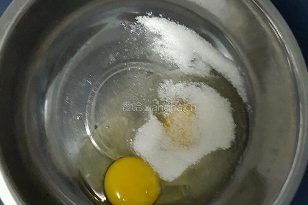 蔓越莓蒸蛋糕的做法图解2