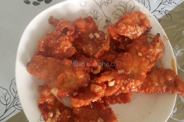 锅包肉的做法图解6