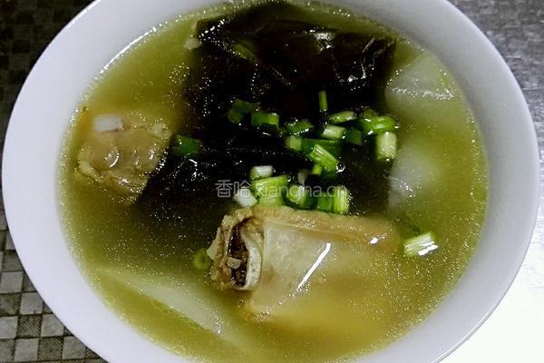 海带萝卜排骨汤