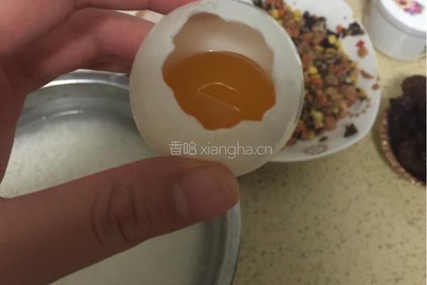 彩色糯米蛋的做法图解4