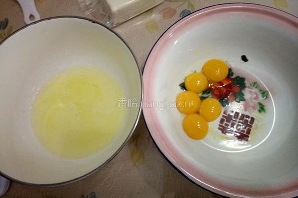 轻乳酪蛋糕的做法图解2