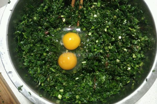 荠菜饺子的做法图解5
