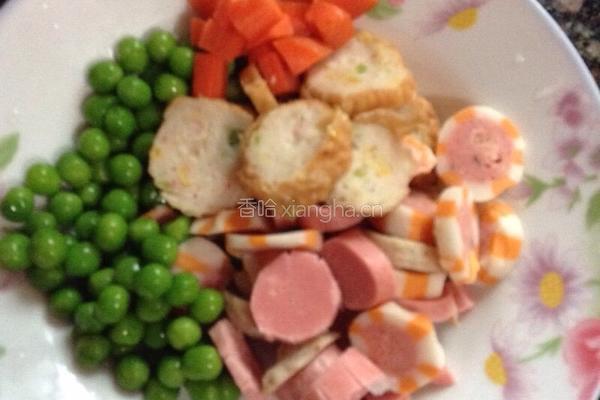 三鲜玉子豆腐的做法图解1