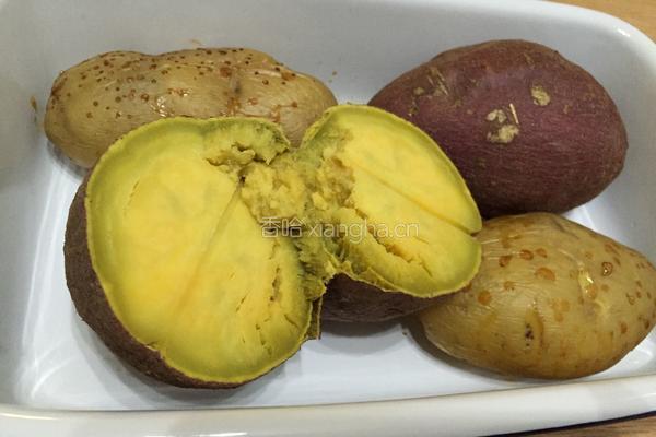 烤红薯、土豆的做法图解4