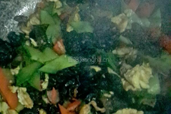 木须肉的做法图解5