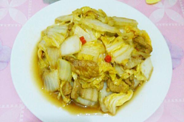 辣白菜炒肉片的做法图解8