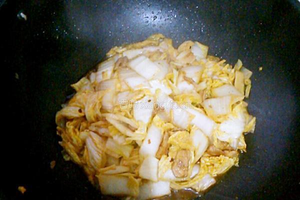 辣白菜炒肉片的做法图解7