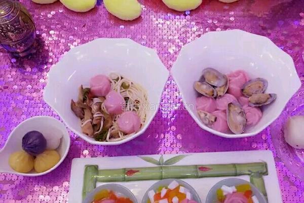 豆沙紫薯玫瑰花汤圆的做法图解10