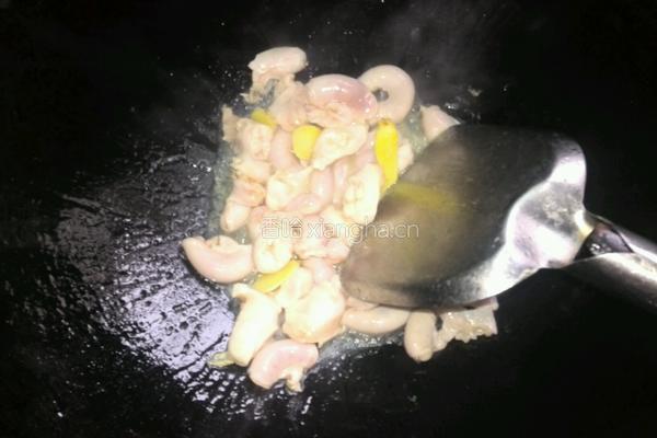 炒生肠的做法图解6