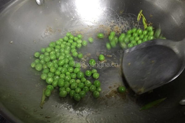 肉末炒豌豆的做法图解7