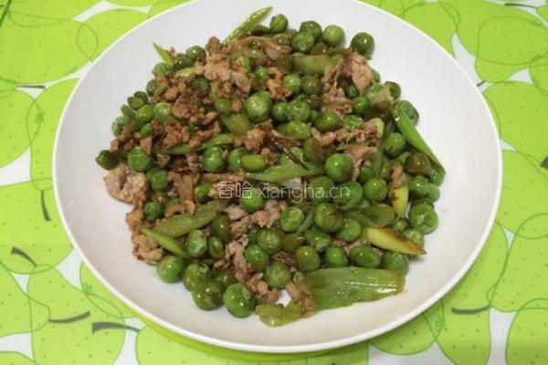 肉末炒豌豆的做法图解10