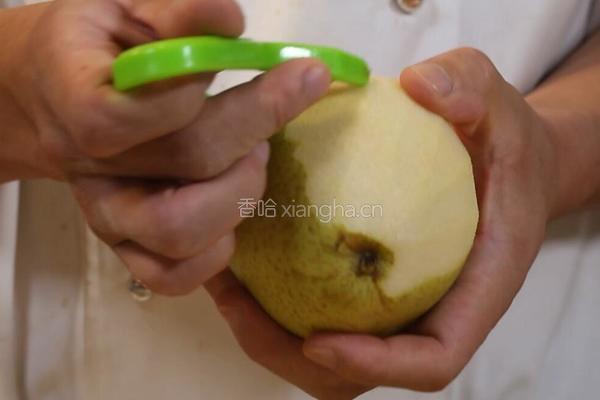 雪梨山药金瓜汤的做法图解1