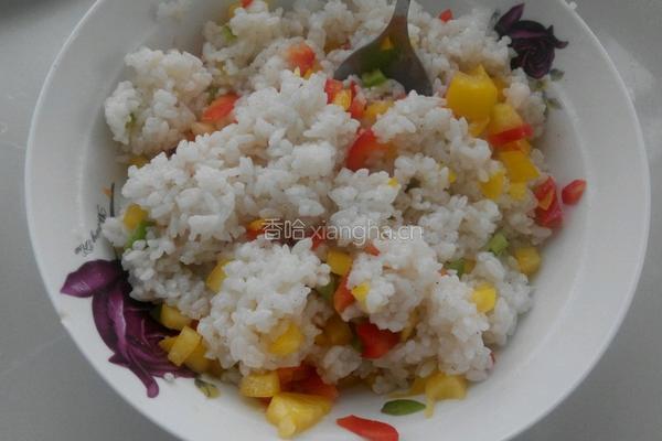 海鲜芝士焗饭的做法图解4