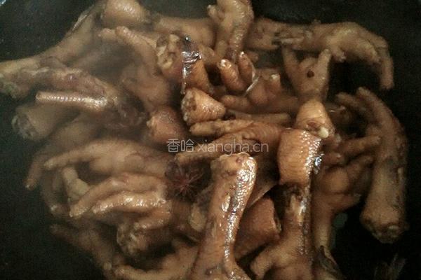 卤鸡爪的做法图解5
