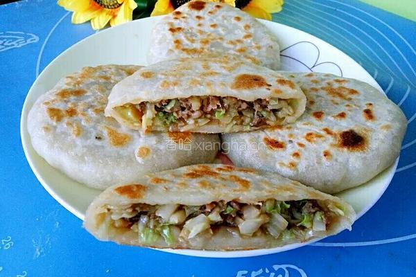 牛肉大白菜馅饼的做法图解14
