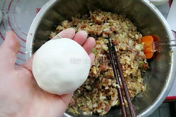 牛肉大白菜馅饼的做法图解10