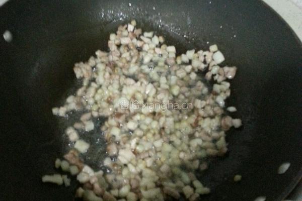 香菇猪肉卤酱面的做法图解4