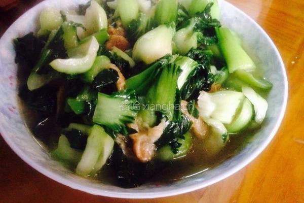 油面筋炒青菜的做法图解10