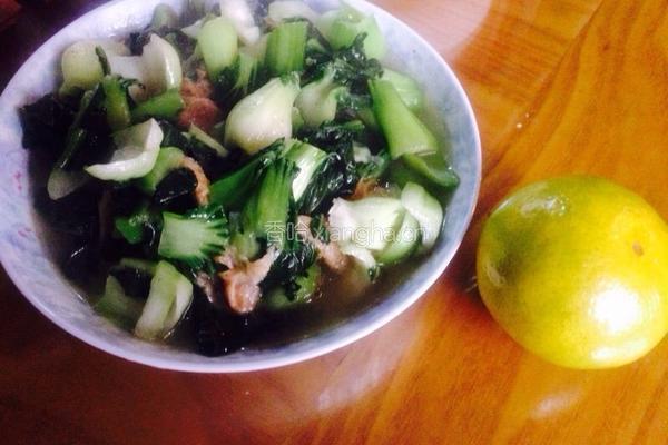 油面筋炒青菜的做法图解11