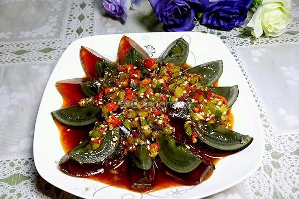 尖椒皮蛋的做法图解5