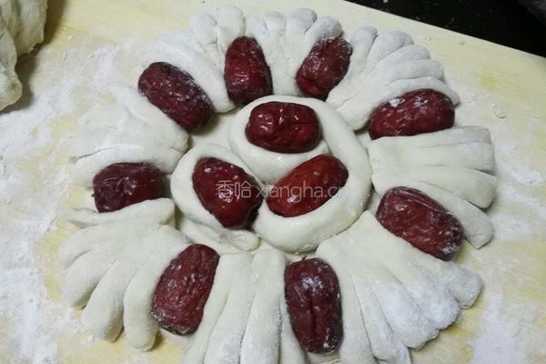 枣花糕的做法图解2