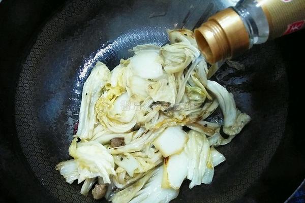 醋熘白菜的做法图解9