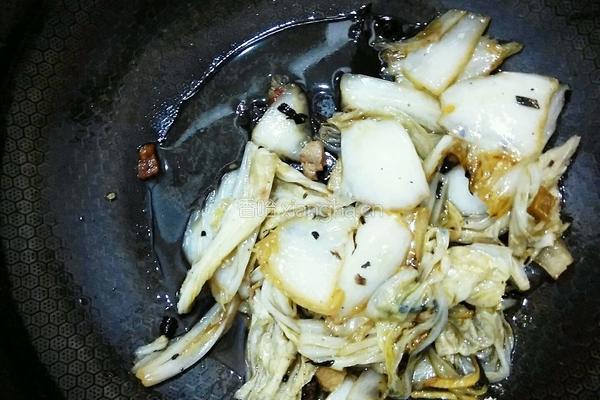 醋熘白菜的做法图解12