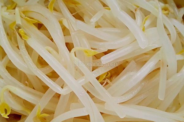 绿豆芽拌豆皮的做法图解2