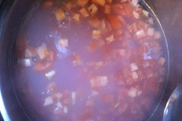 香菇番茄鸡肉粥的做法图解5