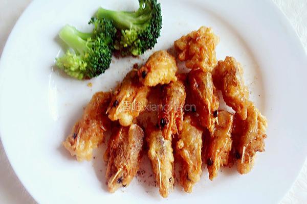 椒盐虾头的做法图解9