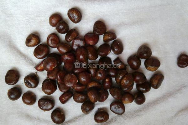 烤箱版烤栗子的做法图解2