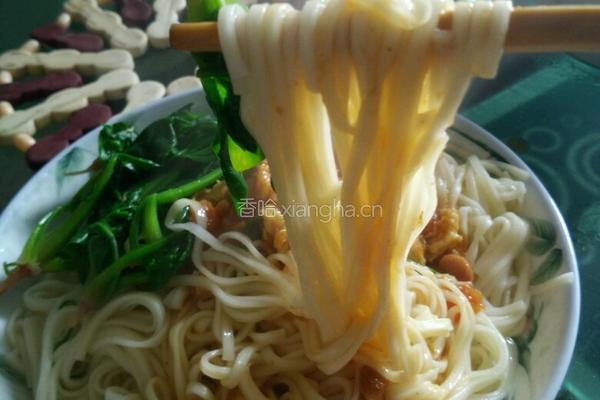 菠菜番茄鸡蛋盖浇面的做法图解5