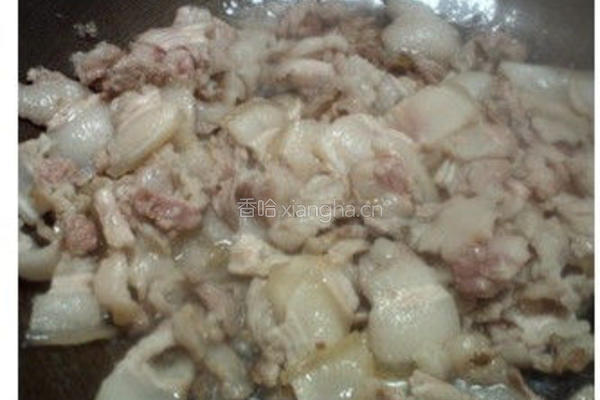 湖南小炒肉的做法图解3