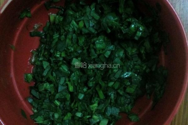 菠菜鸡蓉粥的做法图解3