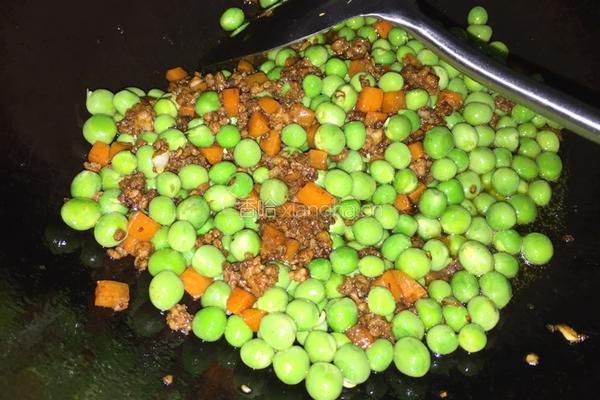 肉末豌豆的做法图解7