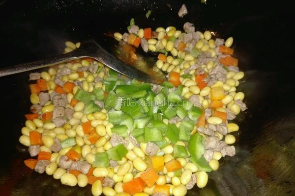 什锦蔬菜肉丁的做法图解7