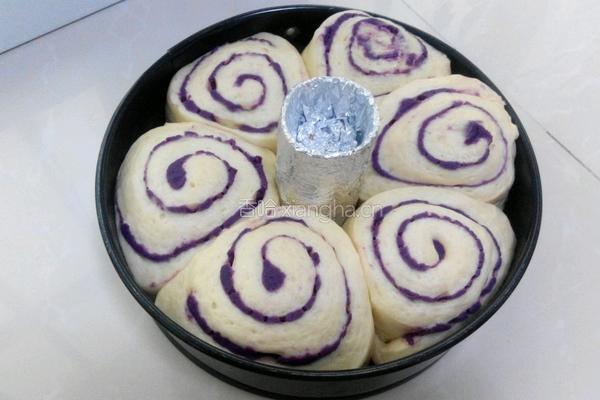 花式紫薯面包的做法图解12