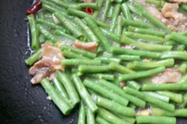 长豆角焖肉的做法图解6