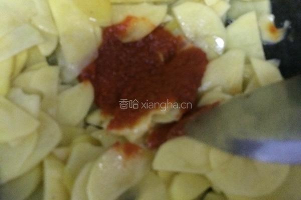 辣炒土豆片。的做法图解5