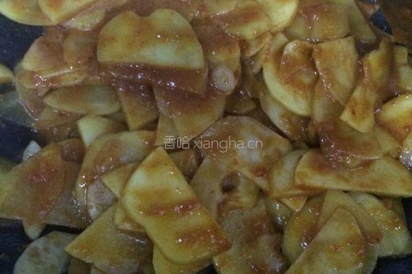 辣炒土豆片。的做法图解6