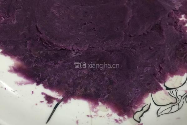紫薯椰汁西米露的做法图解3