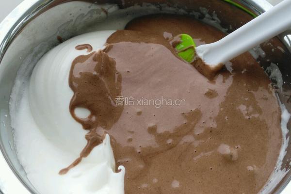可可戚风蛋糕的做法图解6