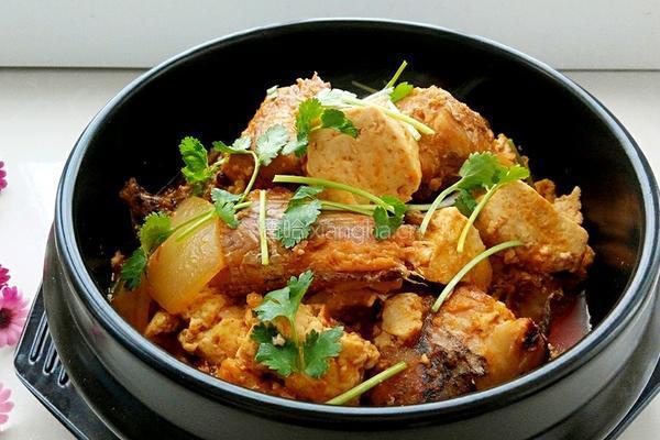 韩式鳕鱼炖豆腐的做法图解10