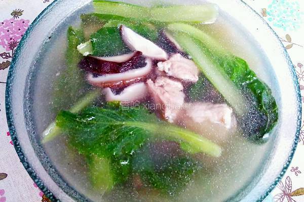 香菇白菜排骨汤的做法图解18