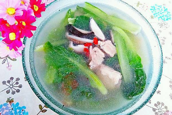 香菇白菜排骨汤的做法图解21