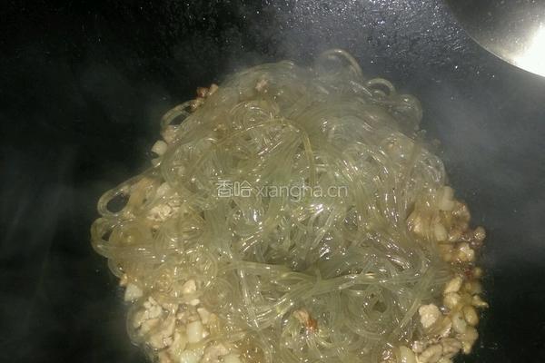 肉未粉丝豆腐煲的做法图解6